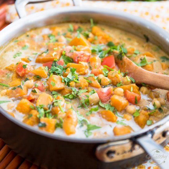 Butternut Squash Chickpea Curry