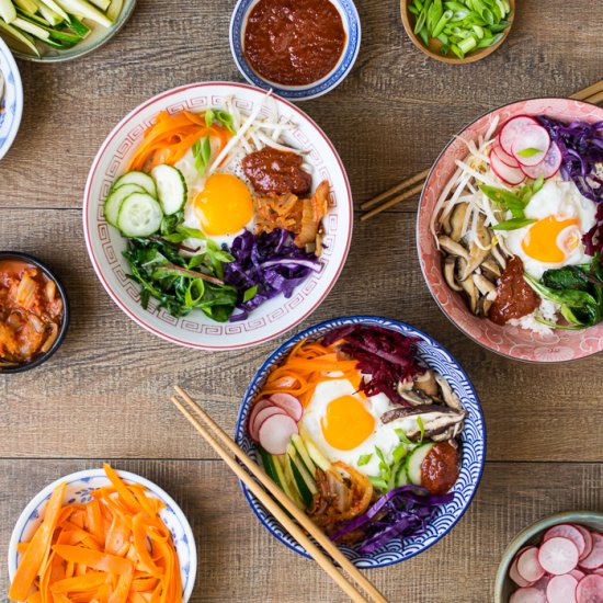 Bibimbap Bowl Party