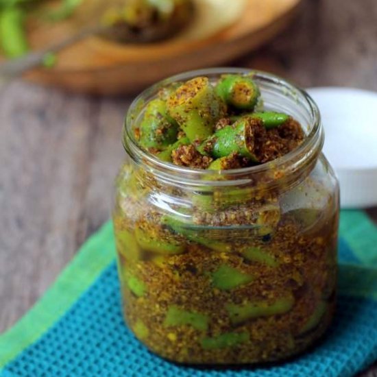 Green Chilli Pickle Recipe