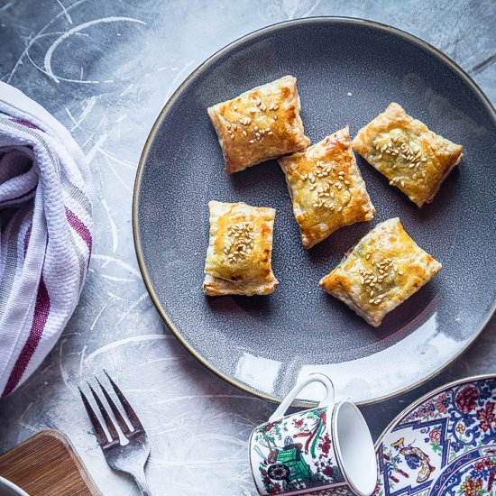 Chinese Roast Pork Puff Pastry