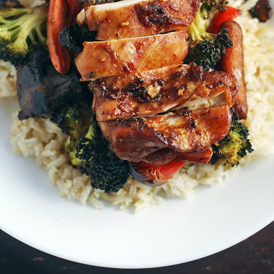 Sheet-Pan Chicken “Stir Fry”