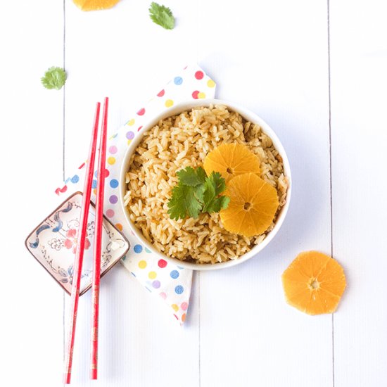 Orange and Ginger Rice