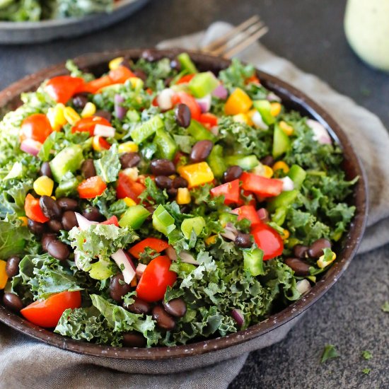 South of the Border Kale Salad