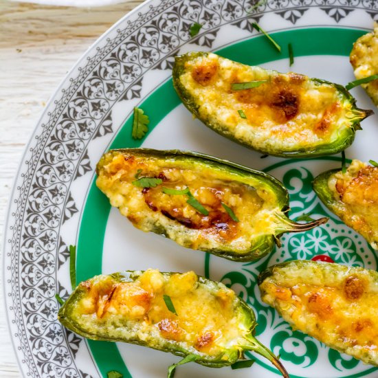 Baked Jalapeno Poppers