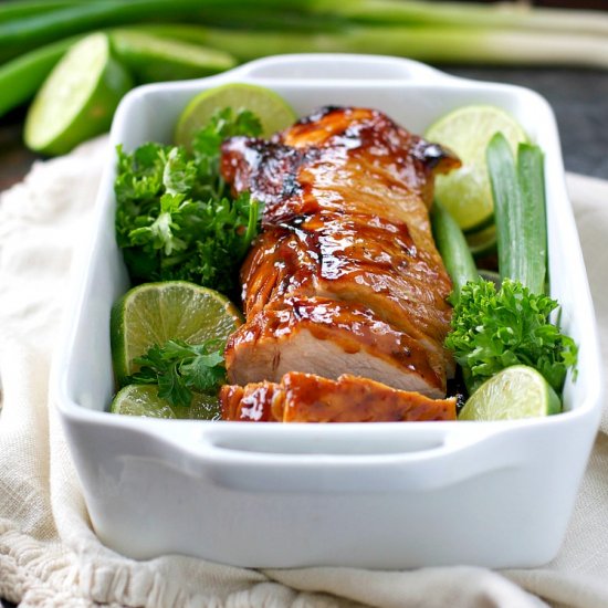 Hoisin-Glazed Pork Loin