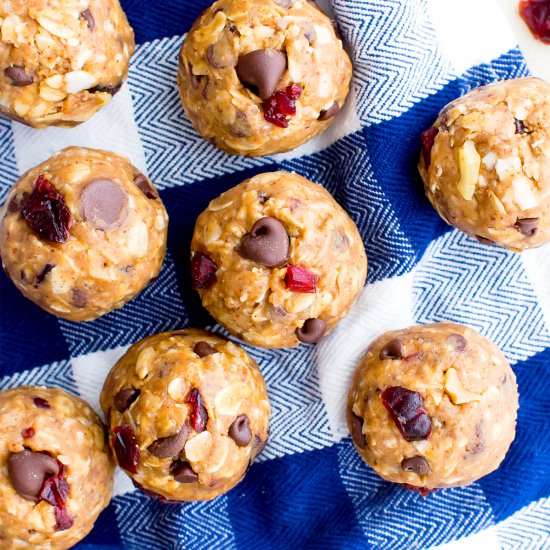 Chocolate Chip Trail Mix Bites