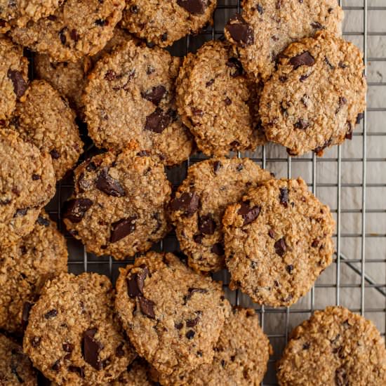 banana-peanut butter cookies