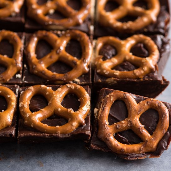 Beer And Pretzels Fudge