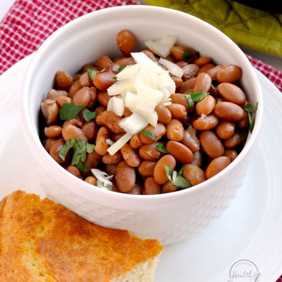 Instant Pot Pinto Beans (vegan)