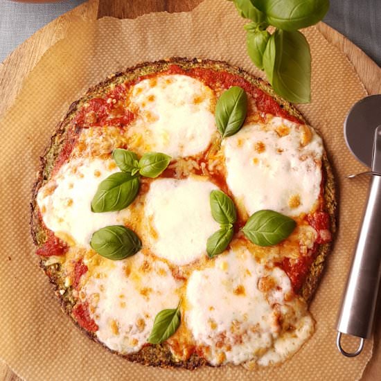 Low Carb Broccoli Pizza Crust