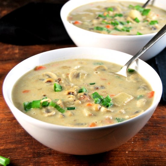 Creamy Curried Crockpot Chowder