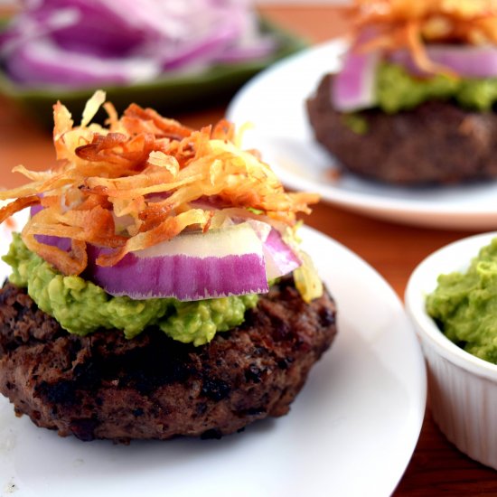 Bunless Paleo Burgers