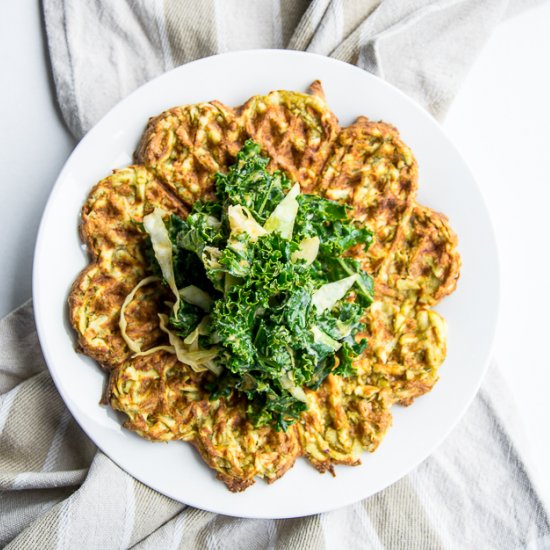 Sweet Potato Waffle Rostis