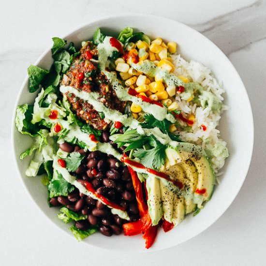 Vegan Burrito Bowl