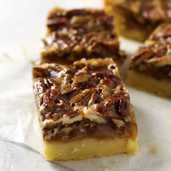 Pecan Pie Shortbread Bars