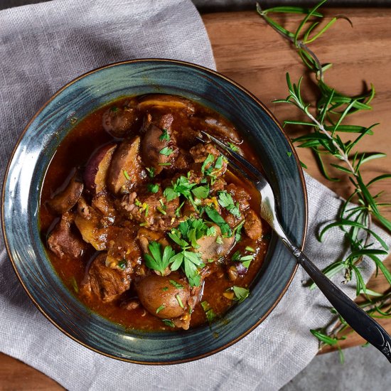 Beef & Mushroom Stew