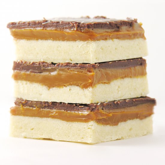 Caramel Shortbread Bars