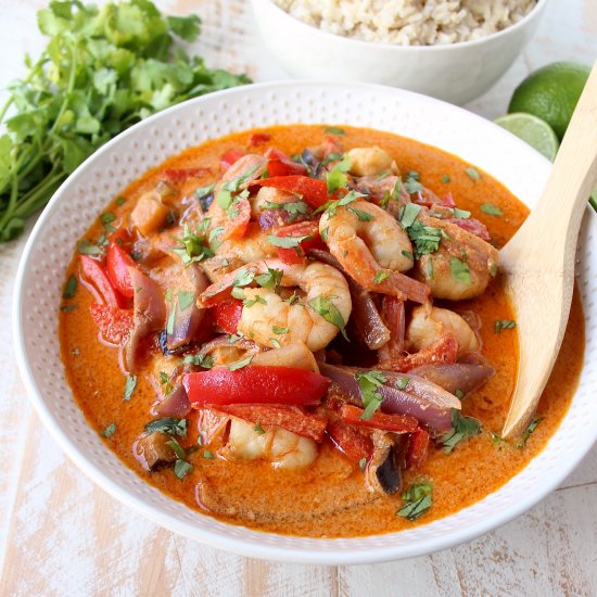 Red Curry Shrimp