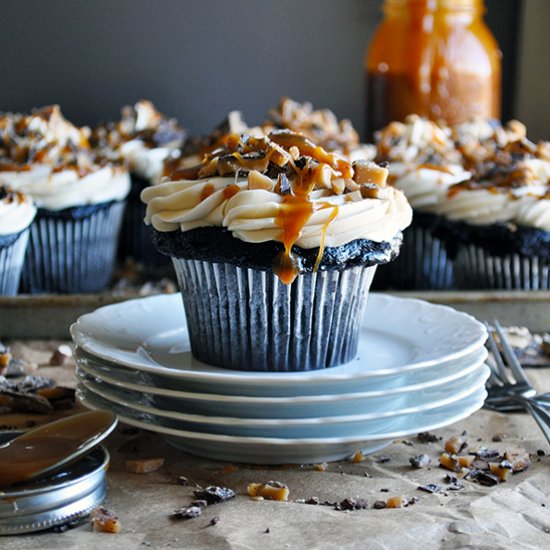 Salted Caramel Cupcakes