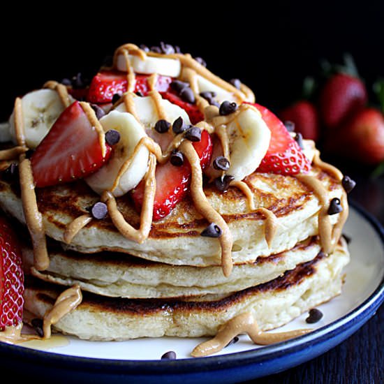 Healthy Banana Pancakes