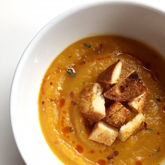 Roasted Butternut Squash Soup