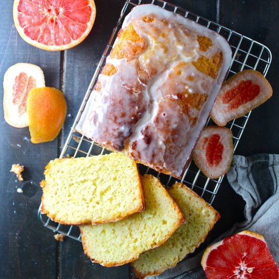 Grapefruit Yogurt Pound Cake