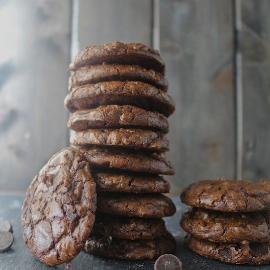 Triple Chocolate Cookies