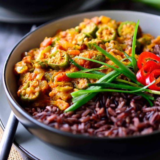 Okra Curry Bhindi Masala