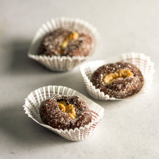 Apricot Raisin Walnut Cookie Boats