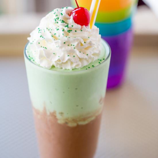 McDonald’s Chocolate Shamrock Shake