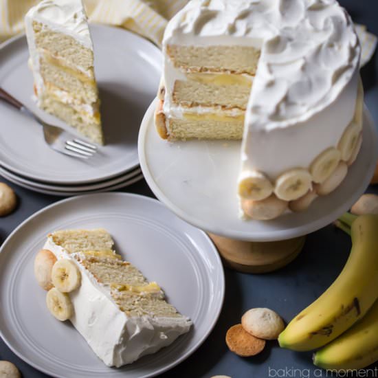 Banana Pudding Layer Cake