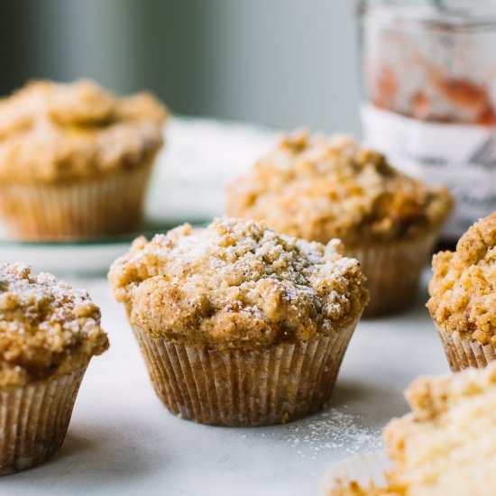 Crumb Coffee Cake Muffins