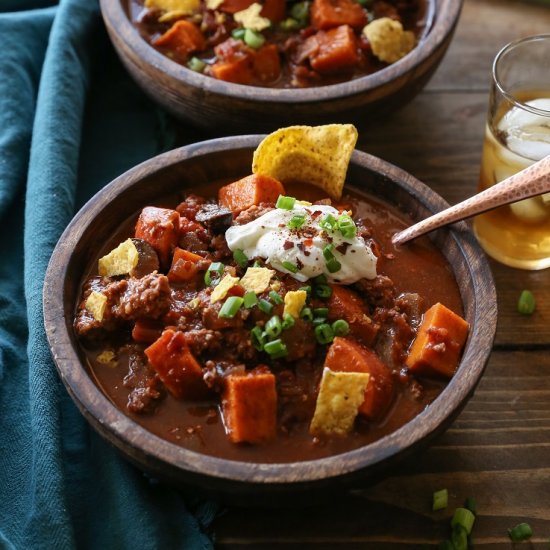 Crock Pot Bison Chili