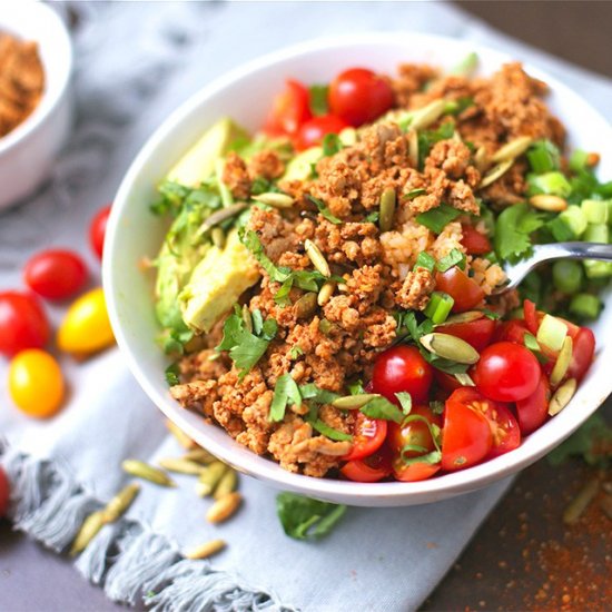 Turkey Taco Bowls