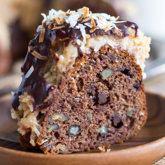 German Chocolate Bundt Cake