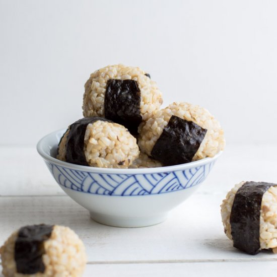 Brown Rice Onigiri