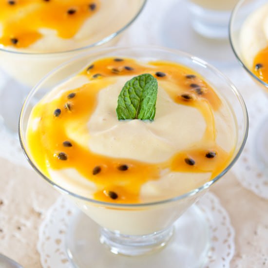 PASSION FRUIT MOUSSE