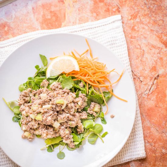 Mustard Sardines Salad Recipe