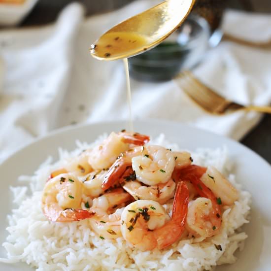 ScrumptiousSweet Heat Garlic Shrimp