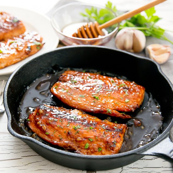 Honey Garlic Salmon