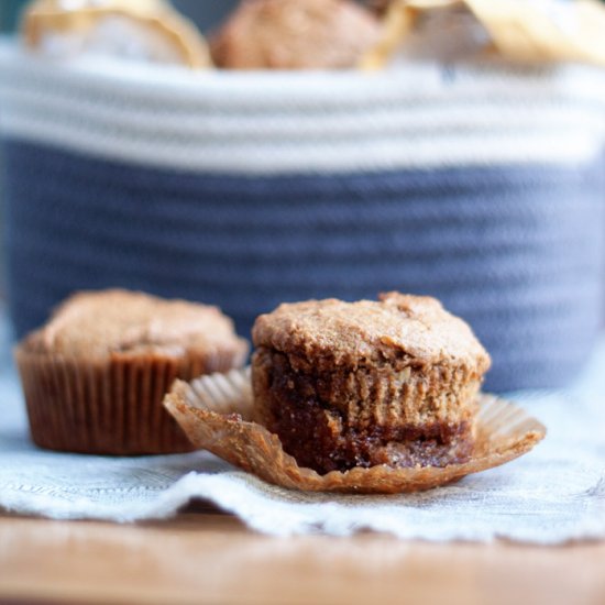 Vegan Brown Sugar Banana Muffins