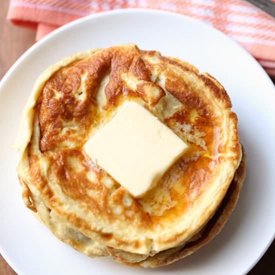 Cream Cheese Pancakes