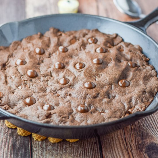 Brownie Skillet Cookie