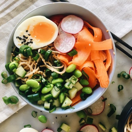 Lime, Ginger, and Soba Noodle Salad