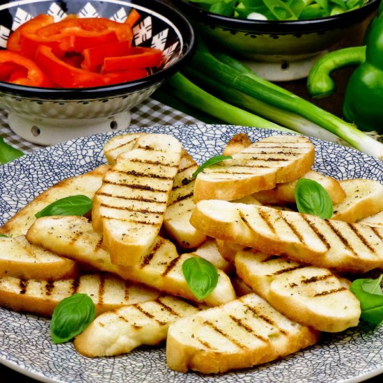 Grilled Garlic Bread