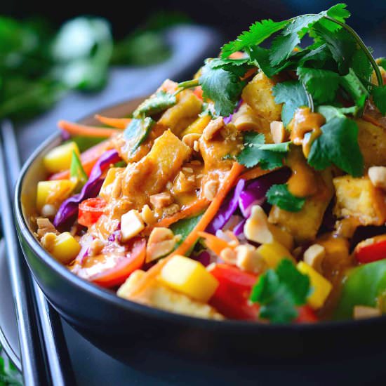 Vegan Thai Buddha Bowl