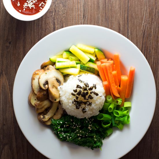 20-Minute Korean Bibimbap