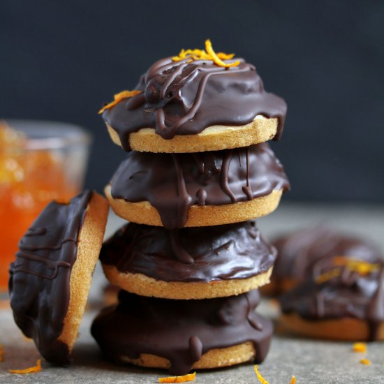 Vegan Gluten-free Jaffa Cakes