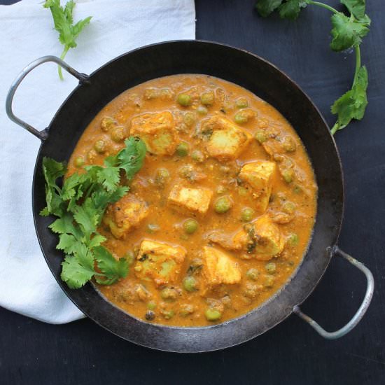 Matar Paneer