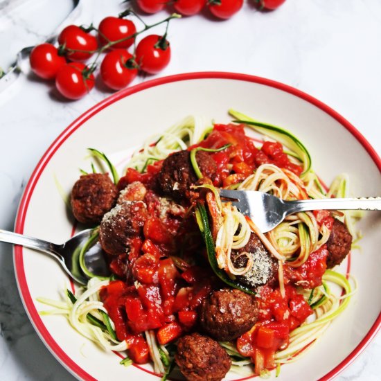 Bolognese Zoodles